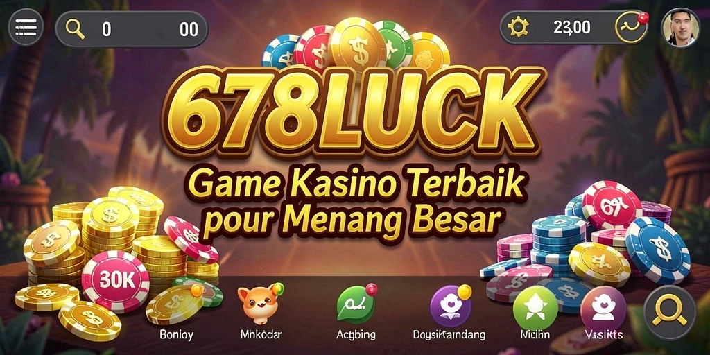 Screenshot gameplay menarik dari 678LUCK yang menunjukkan keseruan permainan Kasino.