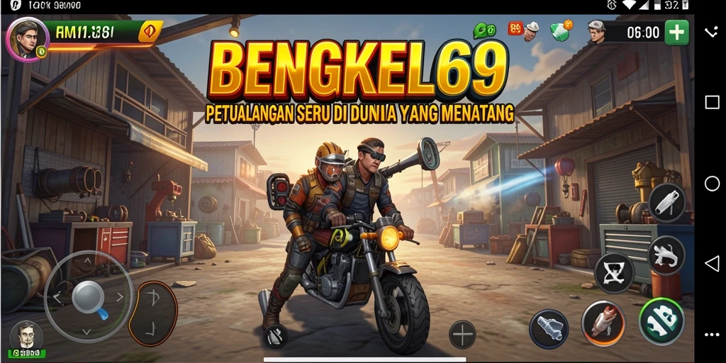 Screenshot BENGKEL69 menampilkan aksi mendebarkan dalam petualangan seru.