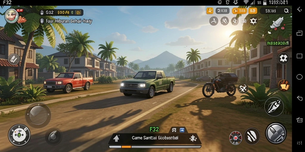 Gameplay seru dan menyenangkan dari F32 terlihat jelas di sini.