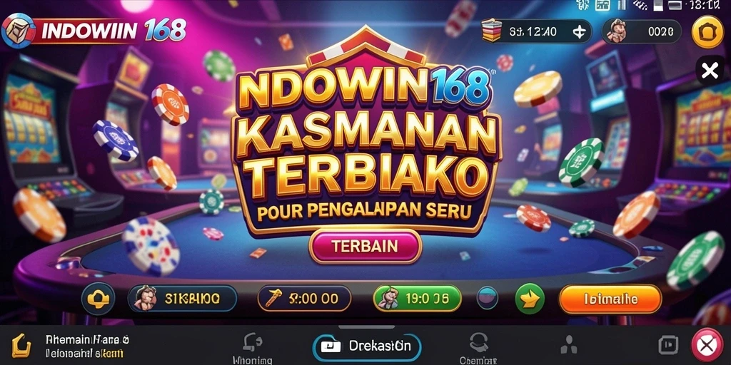 Tampilan gameplay kasino yang menarik dalam INDOWIN168.