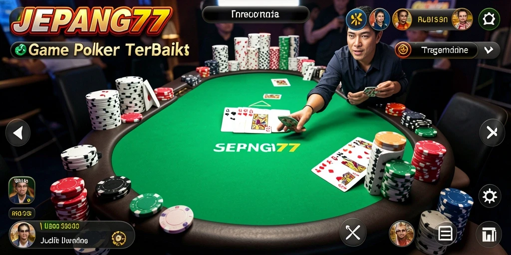 Tampilan gameplay JEPANG77 yang menegangkan dan seru.