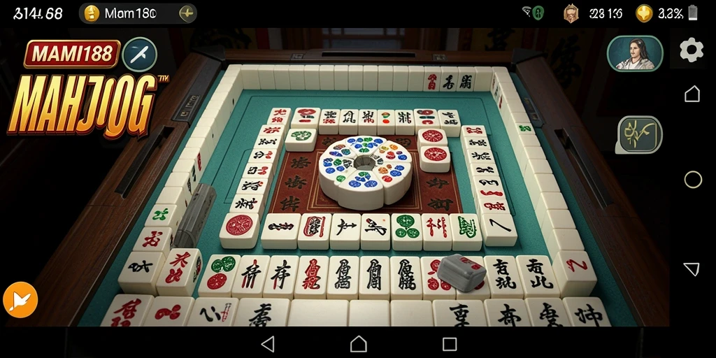 Tampilan Gameplay MAMI188 yang mengasyikkan dan penuh strategi Mahjong.