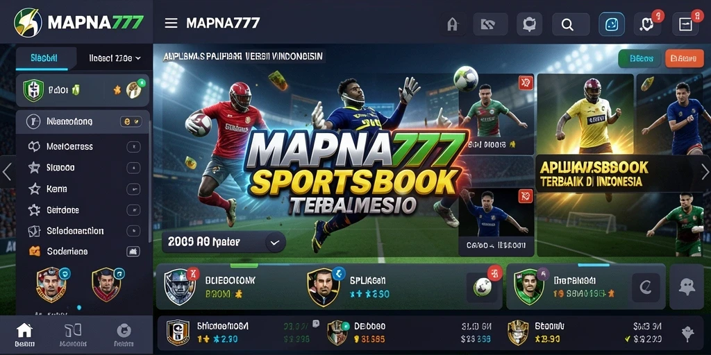 Tampilan gameplay menarik dari taruhan olahraga di MAPNA777.