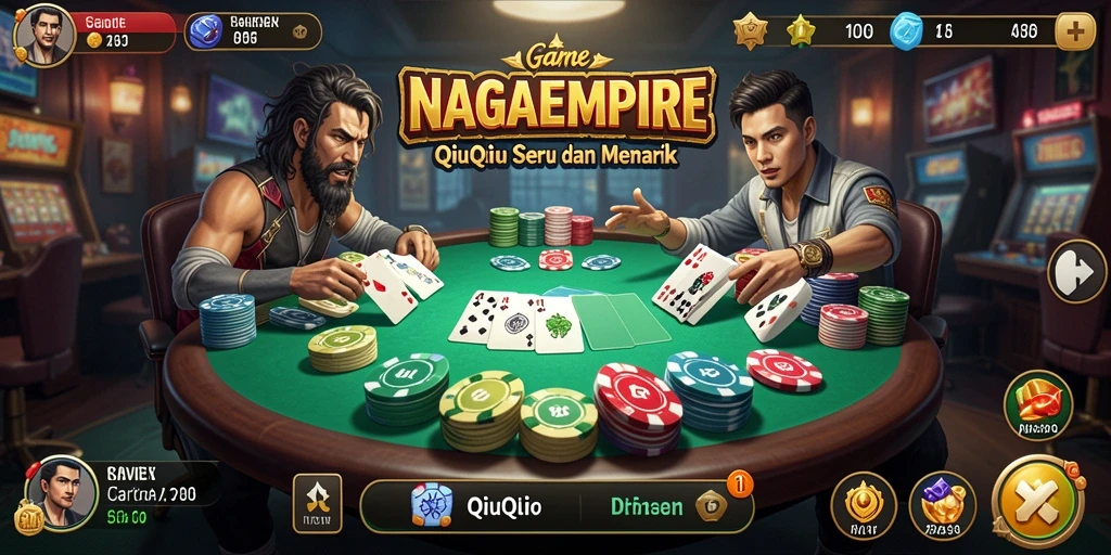 Gameplay seru NAGAEMPIRE dengan teman-teman online.