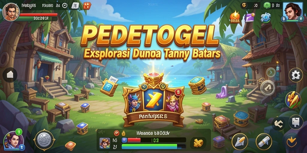 Tangkapan layar utama PEDETOGEL menampilkan pengalaman gameplay Open World yang mendebarkan.