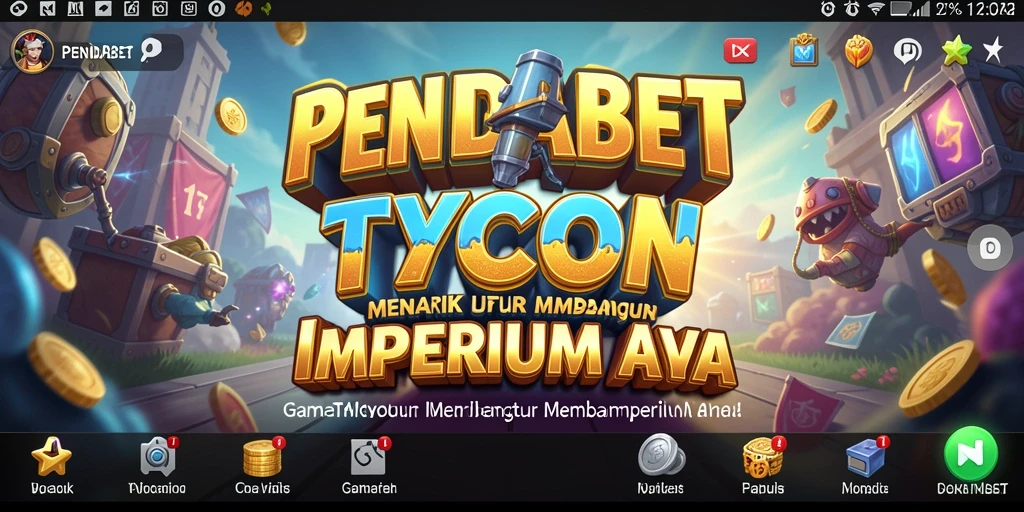 Tampilan gameplay Tycoon yang menawan dan interaktif.